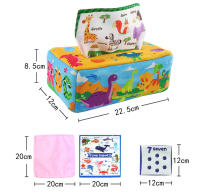 Baby Tissue Box Soft Stuffed High Contrast Montessori Square Sensory Toy for Toddler Educational Learning Toys Montessori Toys - details 6