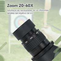 SVBONY SA412 Telescopio terrestre HD FMC de 20-60x 80 mm con trípode de mesa ajustable - details 12