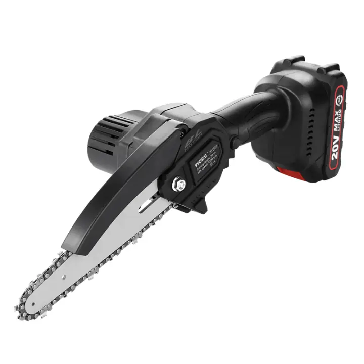VVOSAI-minisierra de cadena sin escobillas, herramienta de corte de 20V, MT-SER, 6 pulgadas, inalámbrica, portátil, para carpintería - 1