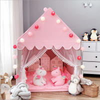 Juego de entretenimiento para bebés Portátil Castillo de niños para niños y niñas Decoración de habitación para juegos interior estilo parque de diversiones regalos universales para madres e hijas hecho en china - details 0