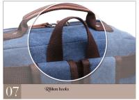 Mochila de lona Vintage para hombre, bolso de hombro de viaje de gran capacidad, mochilas escolares para adolescentes, mochila para ordenador portátil - details 31