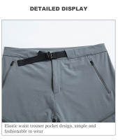 Pantalones Cortos de Senderismo Unisex LNGXO Secado Rápido Talla Grande Para Verano - details 15