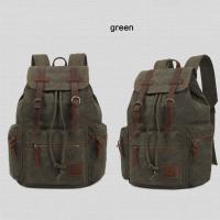 Mochilas de lona vintage para hombre y mujer, bolsos de viaje informales para estudiantes, senderismo, viaje, Camping, Mochila Masculina - details 4