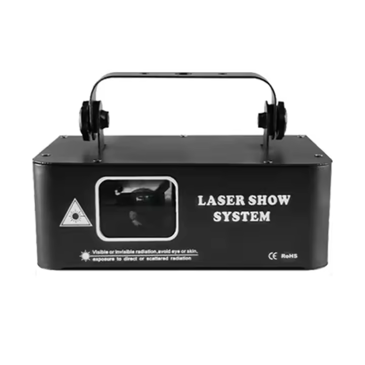 Proyector de escaneo láser de animación RGB a todo Color, 500MW, controlador DMX512, iluminación de escenario para discoteca, Bar, fiesta, DJ, boda, KTV - 1