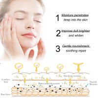 Mejora la opacidad suero Facial niacinamida Anti aceitoso se desvanecen líneas finas hidratante masaje de elevación Facial esencia cuidado de la piel cosmético - details 3