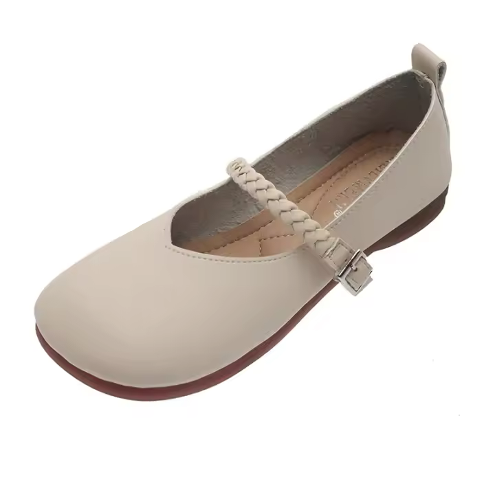 Zapatos informales de punta cuadrada para mujer, calzado elegante, suave, cómodo, estilo mocasín, Otoño y verano - 1
