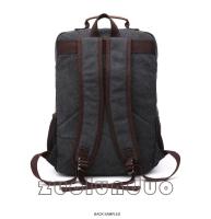 Mochila de lona Vintage para hombre, bolso de hombro de viaje de gran capacidad, mochilas escolares para adolescentes, mochila para ordenador portátil - details 5
