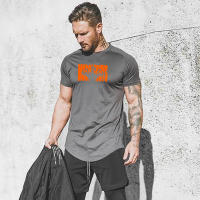 Summer Breathable Quick Dry Shirt Men Fitness Casual Sport Gym T-shirt Bodybuilding Clothes Men Workout Short Sleeve Mesh Tshirt - details 14