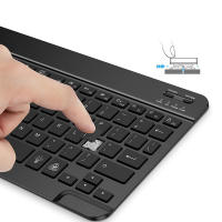 Teclado LED retroiluminado con ratón, teclado inalámbrico para teléfono, PC, tableta, iPad, Xiaomi, Samsung, Huawei, Español - details 4