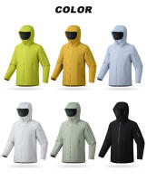 Chaqueta Impermeable LNGXO Unisex para Deportes al Aire Libre Cierre de Cremallera - details 10
