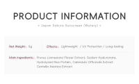 Crema protectora solar Sakura, bloqueador solar Facial Spf50, loción de aislamiento de Gel, crema blanqueadora, crema hidratante Facial, ilumina - details 3