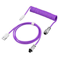 Cable de bobinado de aviador con puerto USB tipo C, accesorios para teclado para juegos de ordenador de escritorio - details 6