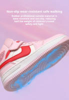Zapatos deportivos de invierno para niños, Zapatillas altas cómodas y cálidas para niños - details 4