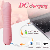 Vibrador Telescópico de Silicona Suave 10 Modos de Estimulación para Mujeres - details 4