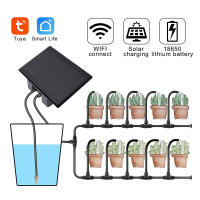 Tuya-temporizador de agua Solar WiFi, controlador de riego automático, sistema de riego, dispositivo de riego de flores inteligente, Kit de riego por goteo - details 0