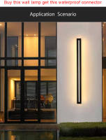 Lámpara LED de pared impermeable IP65 para exteriores, iluminación moderna para decoración de jardín, Villa, porche, candelabro, luz externa de 220V y 110V - details 6