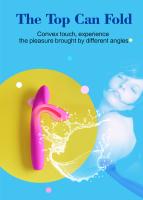 1 vibrador de dedo potente para orgasmo rápido para mujer, estimulador de clítoris y pezón silencioso a prueba de agua, consolador con palo de masaje AV, masajeador de vagina, juguetes sexuales femeninos para adultos, placer - details 2