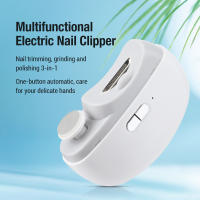 Cortauñas Eléctrico 2 en 1 para Manicura Herramienta de Pulido y Recortadora Automática para Uñas de Adultos y Bebés Máquina de Lijado y Molienda - details 0