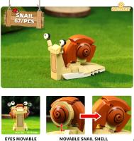 Insect Battle Simulation Bee Mantis Building Blocks Toys Children's Brain Game Puzzle Toy of Improve Boys and Girls' Attention - details 5