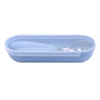 Juego de Cubiertos Pequeños de Acero Inoxidable 3 Piezas de Cuchara y Garfillo Portátil para Alimentación de Bebés Utensilios de Mesa para Niños - details 13