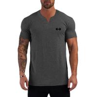 Camiseta Cómoda de Algodón con Cuello en V Estilo Casual para Hogar para Hombres - details 4