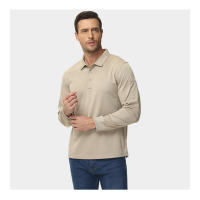 MAGCOMSEN men's polo shirt quick dry long sleeve tactical shirts pique jersey golf tops - details 8