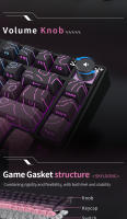 Teclado de Juegos SKYLOONG GK75 HE Interruptor Rápido TKL 8KHz de Poling Rate Topográfica PBT - details 7