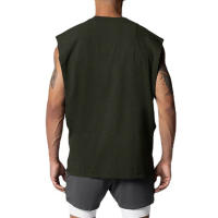 Camiseta Deportiva de Verano sin Mangas Polyester Secado Rápido Estilo Suelto con Tirantes - details 9