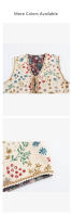 ZAR4-Chaleco informal elegante y moderno de jacquard multicolor para mujer, novedad de verano, 2024 - details 4