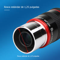 SVBONY-ocular telescópico FMC, 1,25 ", ángulo Ultra ancho de 68 °, 6mm, para telescopio astronómico - details 3