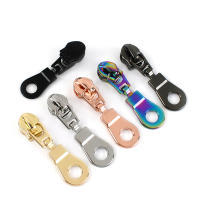 10Piezas Meetee 5# Zipper Slider Nylon Zipper Rainbow Zipper Head Decoraciones Bolsas Chaquetas DIY Hardware Costura Accesorios - details 8