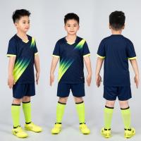 Camiseta de fútbol para niños, uniforme deportivo, kit de ropa deportiva, chaleco, traje de fútbol para niños y niñas - details 7