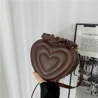 Bolsos de Hombro de Moda para Verano en Forma de Corazón para Mujeres Bolsos Bandolera de Cuero PU Vintage Casual Bolsos de Mano con Forro de Poliéster - details 19