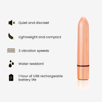 1pc Mini Bullet Consolador Vibrador 10 Velocidad Producto Sexual AV Stick Juguete Sexual para Mujeres Punto G Consolador Femenino Estimulador de Clítoris Vagina Anal Butt Plug Masturbador Juguetes Anales para Adultos Juguetes Sexuales para Placer Adulto - details 9
