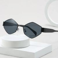 Gafas de sol para hombre, diseño de marca de lujo, gafas de sol poligonales únicas - details 5
