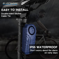 Elecpow Wireless Bicycle Vibration Alarm IP55 Waterproof Motorcycle Alarm Remote Control Anti-theft Bike Detector Alarm System - details 3