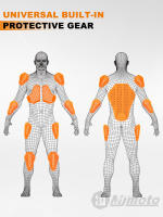 Equipo de protección CE para motocicleta, protección trasera, chaqueta de Motocross, Protector, hombreras, codera, equipo de motocicleta - details 7