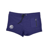 Jessborn pantalones de natación de ángulo plano con bolsillos con cremallera vertical para hombre, pantalones cortos de surf de playa elásticos y cómodos - details 7
