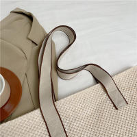 Bolso de mano tejido de paja para mujer, elegante, informal, con asa superior, Retro, a la moda - details 30