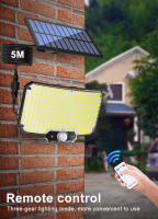 Luz Solar de 234led para exteriores, impermeable con Sensor de movimiento, 3 modos de iluminación, luz de seguridad, luz de inundación para jardín, garaje y patio - details 10