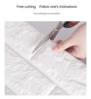 Papel Tapiz 3D Autoadhesivo de Ladrillo de Espuma Antigua Decoración de Pared Impermeable para Sala de Estar Dormitorio - details 7