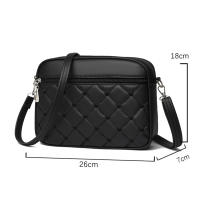 Bolso cuadrado pequeño con bandolera para mujer, nuevo diseño acolchado, bandolera de cuero de PU, bandolera versátil - details 36