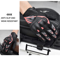 SUOMY Guantes de motociclismo Verano Altamente Transpirable Anti-caída Motocross Moto Moto Guante PVC Protegido Verde Fluorescente - details 13