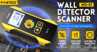 Detector de metales de WD-01 2025, escáner de pared, cables de CA de madera, tubos de Metal, barras de refuerzo, herramienta de detección, posicionamiento de luz indicadora - details 0