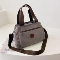 Bolso de mano informal de lona para mujer, bandolera de hombro de gran capacidad, de diseñador, para compras - details 2