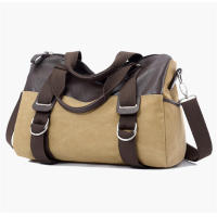 Bolso de hombro tipo bandolera de lona para gimnasio, correa ajustable, bolso de viaje deportivo de corta distancia, bolso de mano de gran capacidad - details 9