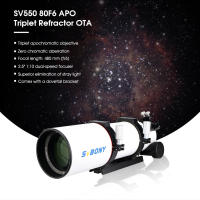 Telescopio SVBONY SV550 con Lente Triple APO F6 de 80mm y Corrector de Campo SV209 para Astrofotografía de Cielo Profundo bundle de 1.0X - details 3