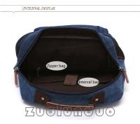 Mochila de lona Vintage para hombre, bolso de hombro de viaje de gran capacidad, mochilas escolares para adolescentes, mochila para ordenador portátil - details 35