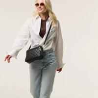 Bolso cuadrado pequeño con bandolera para mujer, nuevo diseño acolchado, bandolera de cuero de PU, bandolera versátil - details 8