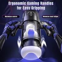 Copa de Masturbación para Hombres con 6 Impulses, 3 Succiones, 9 Modos de Vibración, Calentamiento, Pronunciación, Gamepad Juguetes Sensoriales para la Salud - details 2